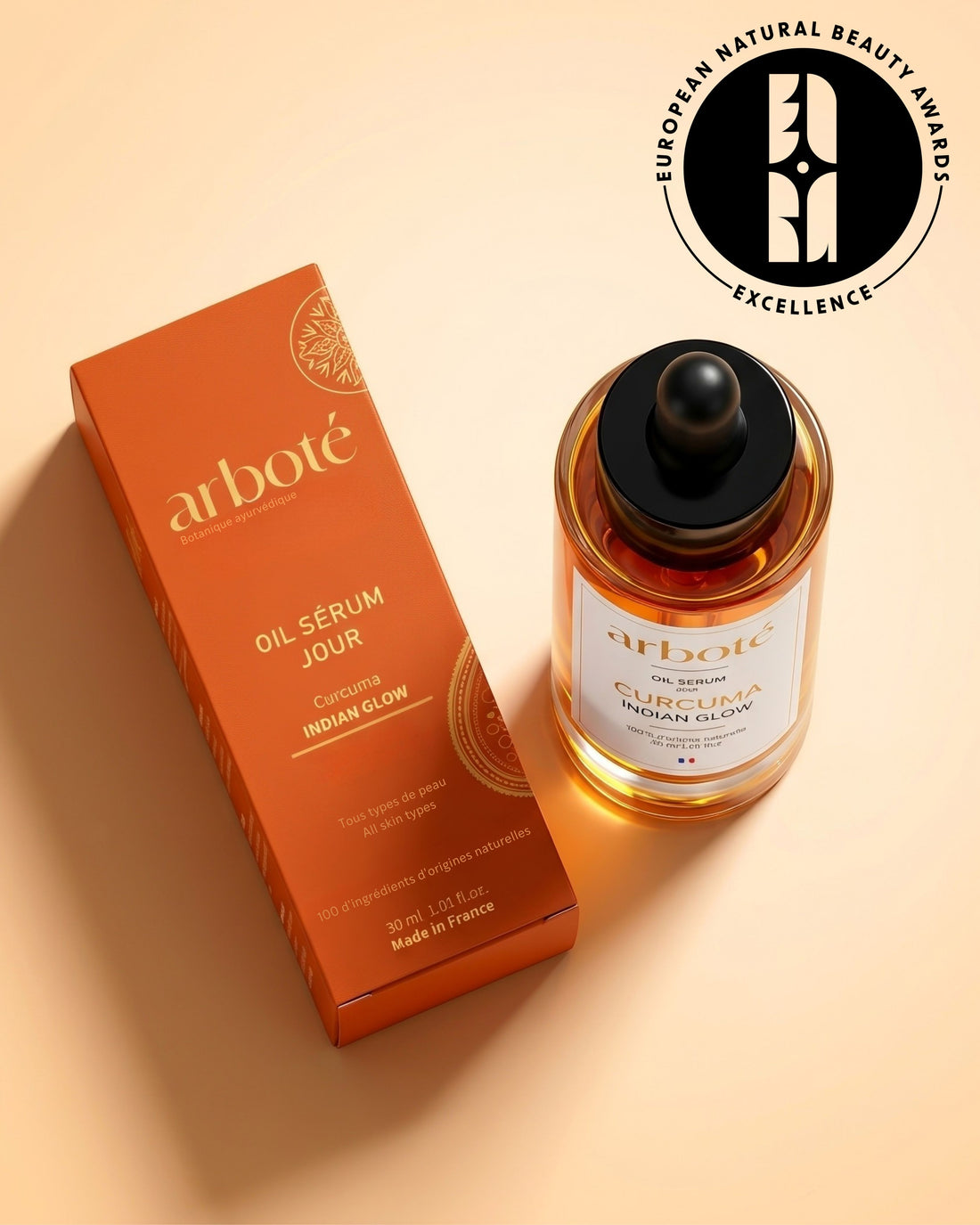 Oil Sérum Jour au Curcuma - Indian glow