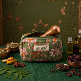Trousse de beauté en coton